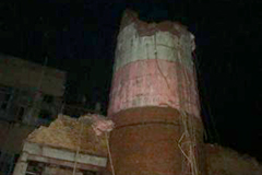 обрушенная труба фото