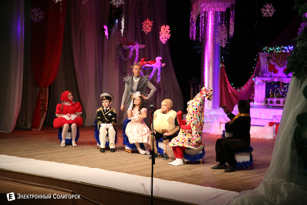 сказка в школе искусств, Солигорск, рождество