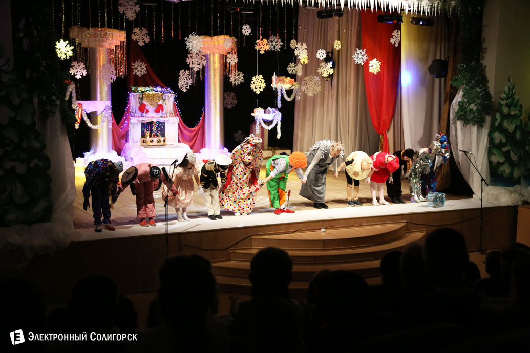 сказка в школе искусств, Солигорск, рождество
