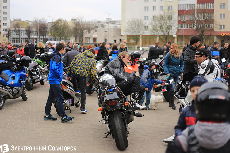 открытие мотосезона-2014 в Солигорске