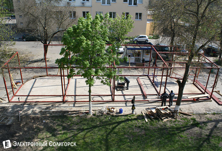 строительство магазина Солигорск