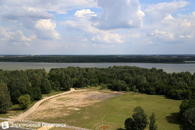 вид на Солигорск с крыш