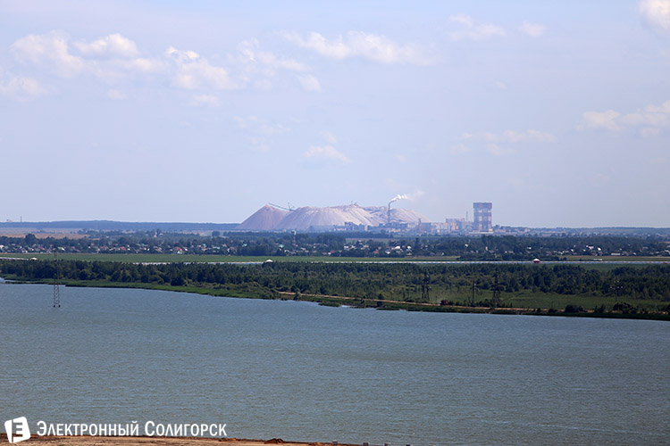 вид на Солигорск с крыш