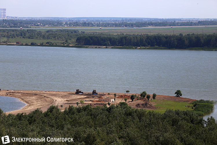 вид на Солигорск с крыш