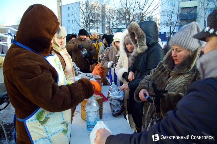 Крещение в Солигорске