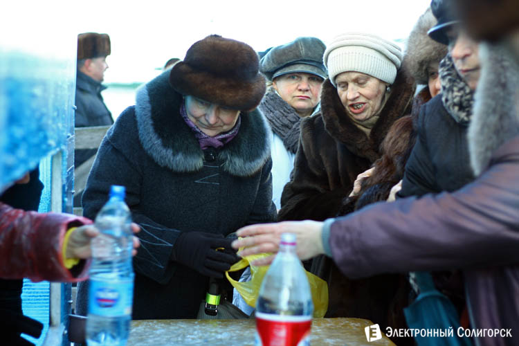 Крещение в Солигорске