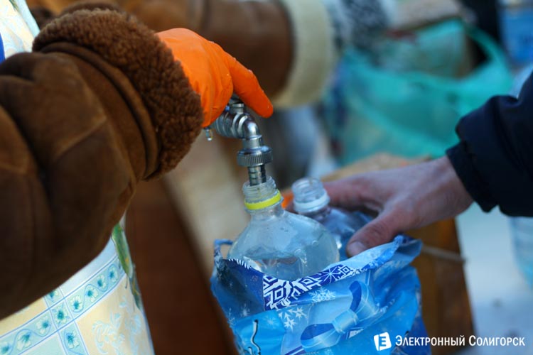 Крещение в Солигорске