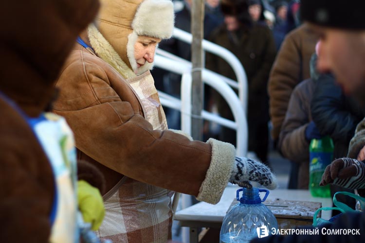 Крещение в Солигорске