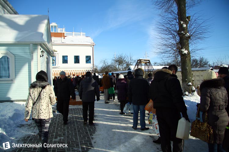 Крещение в Солигорске