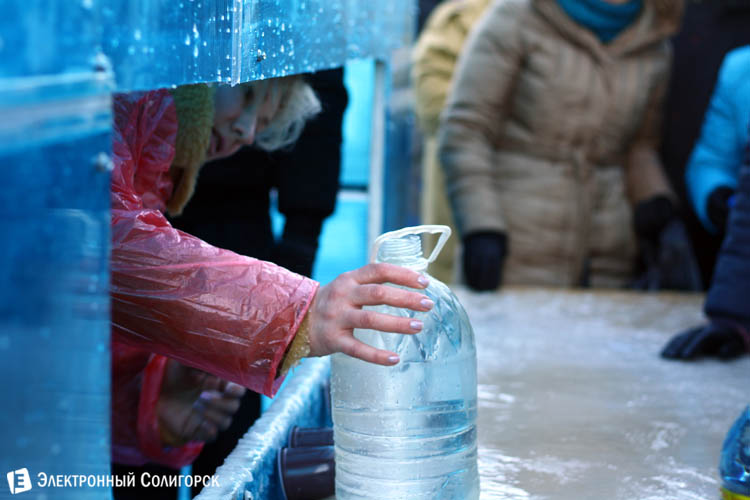 Крещение в Солигорске