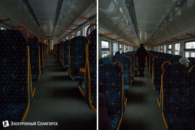 поезд Солигорск - Осиповичи