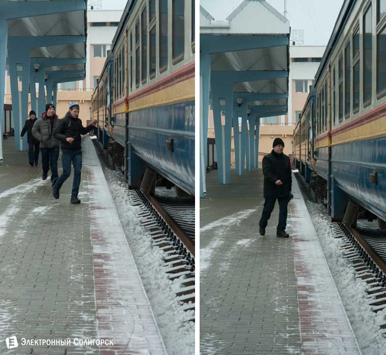 поезд Солигорск - Осиповичи