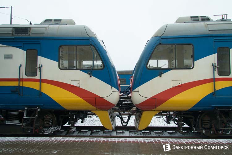 поезд Солигорск - Осиповичи