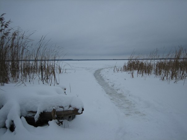 зима в Солигорске