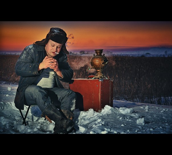 зима в Солигорске