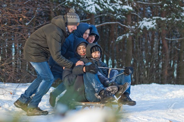 зима в Солигорске