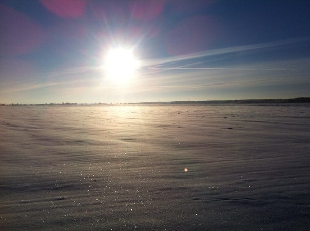 зима в Солигорске