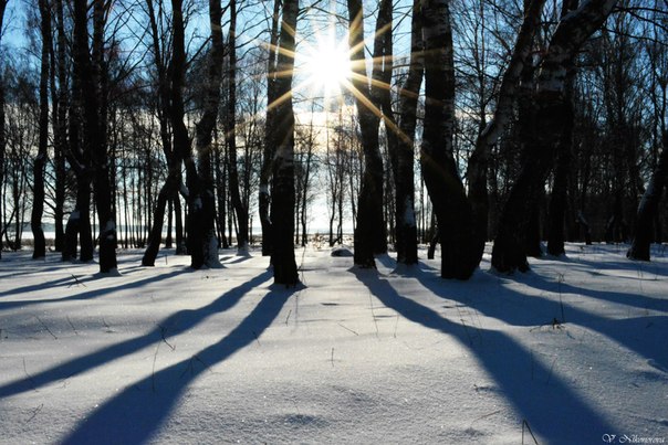 зима в Солигорске