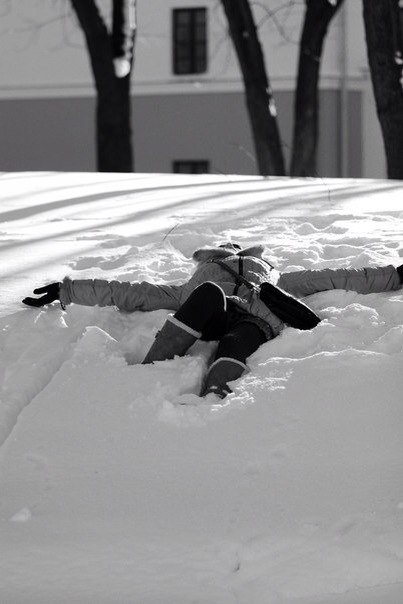 зима в Солигорске