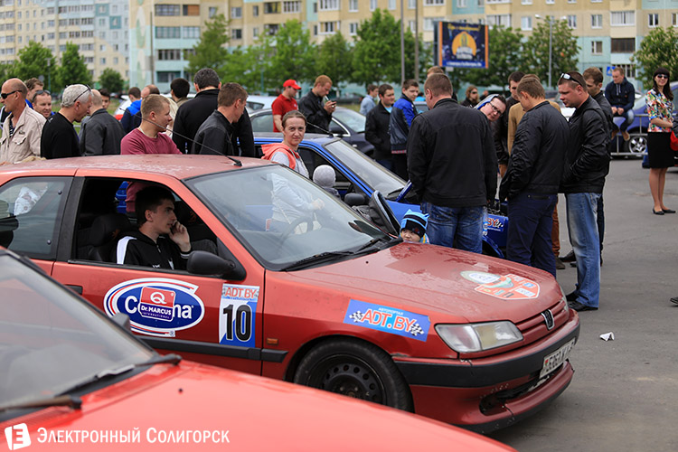 автогонки в Солигорске