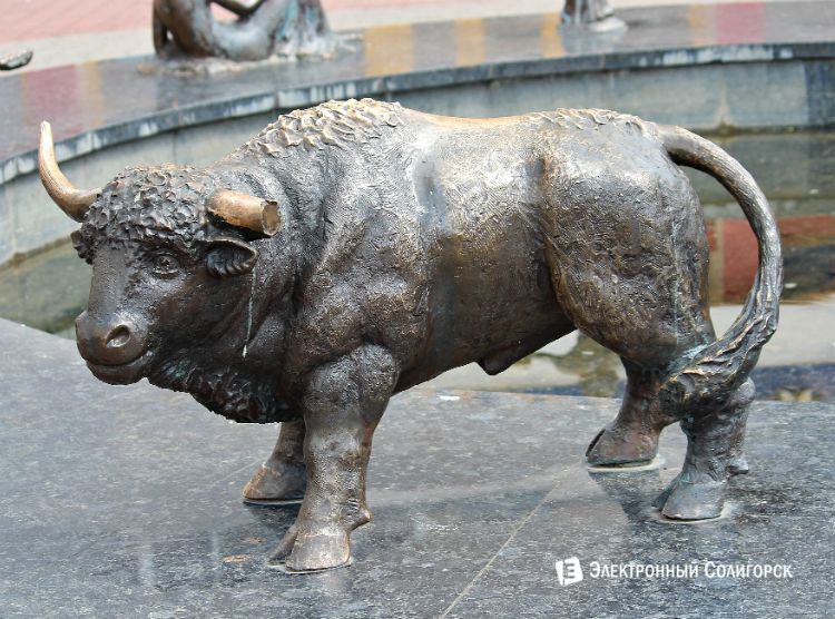 фонтан зодиак Солигорск