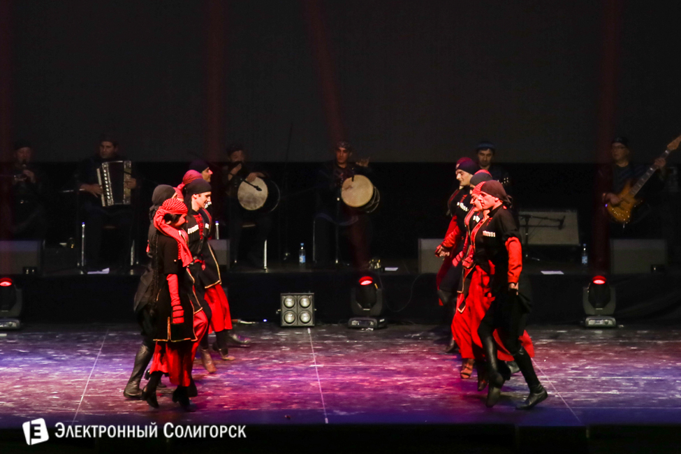 ансамбль Сухишвили в Солигорске