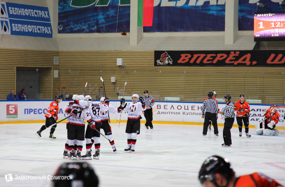 хоккей Шахтер - Неман