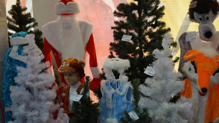 купить новогодние украшения солигорск