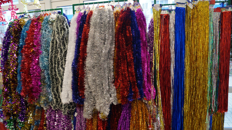 купить новогодние украшения солигорск