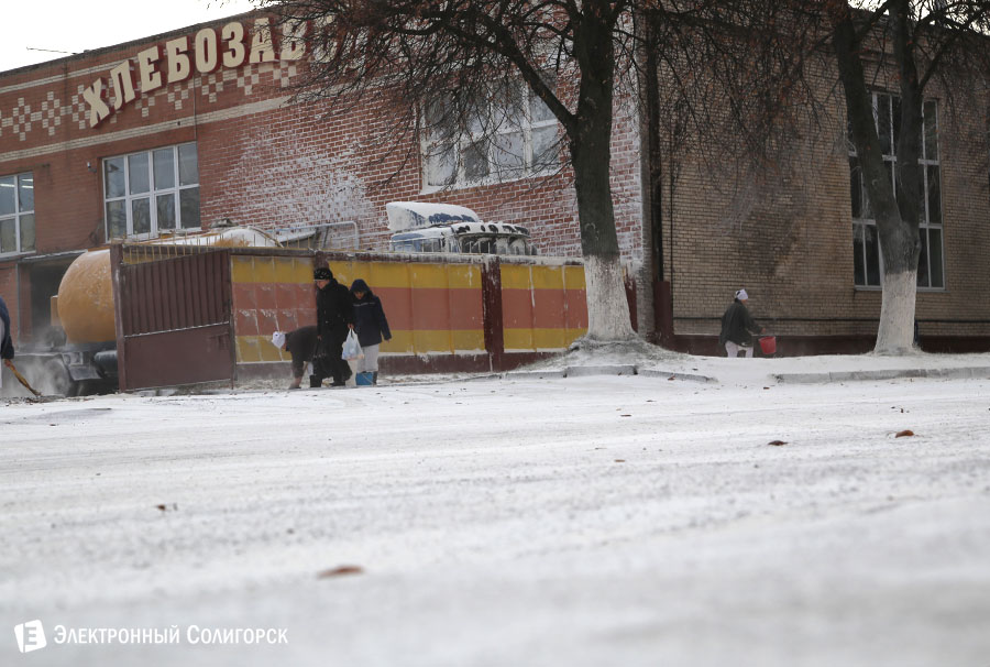 мука на улицах Солигорска