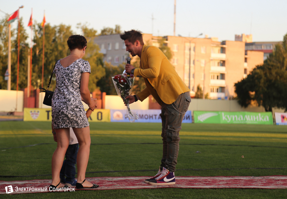 Концерт в Солигорске Мила Нитич и Тео