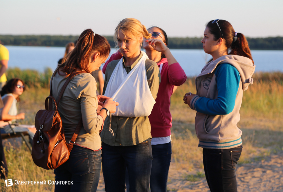 Съёмки кино в Солигорском районе