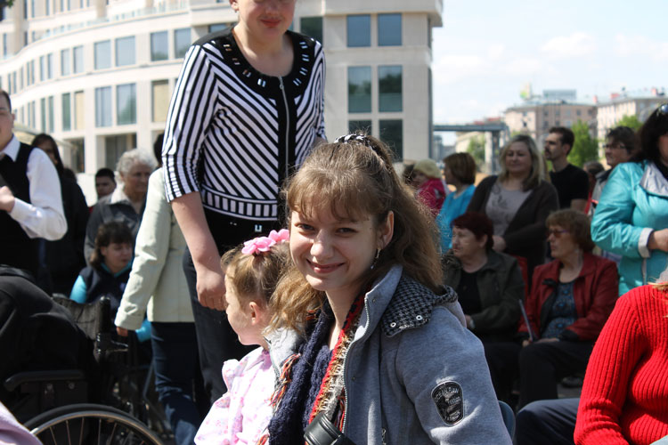 Дети с ОПФР посетили фестиваль Крылы Дзяцинства