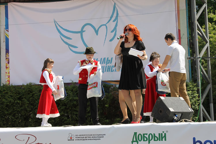 Дети с ОПФР посетили фестиваль Крылы Дзяцинства
