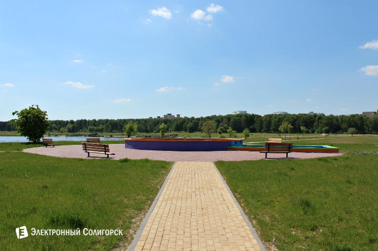 место КУЛЬТУРНОГО отдыха солигорский Детский пляж