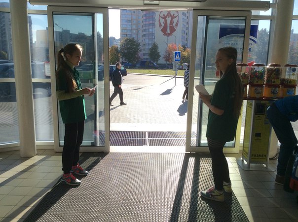 активисты православного молодежного братства святых Петра и Февронии Муромских