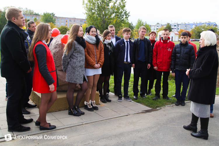 Аллея Матери в Солигорске