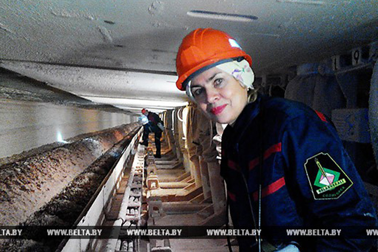 Солигорск. Работа в шахте