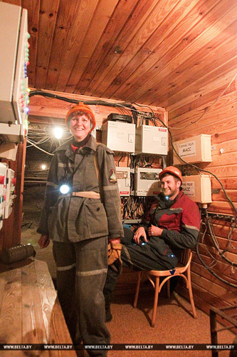 Солигорск. Работа в шахте