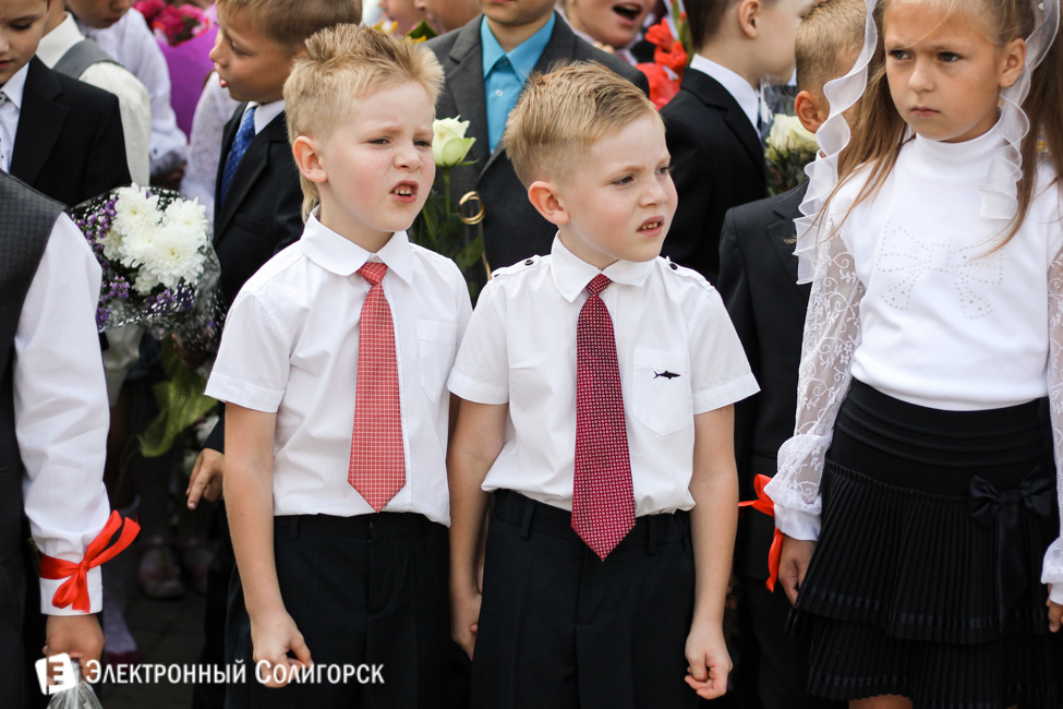 Первое сентября школа 4 в Солигорске