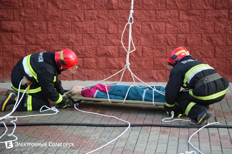 Учения МЧС Солигорск