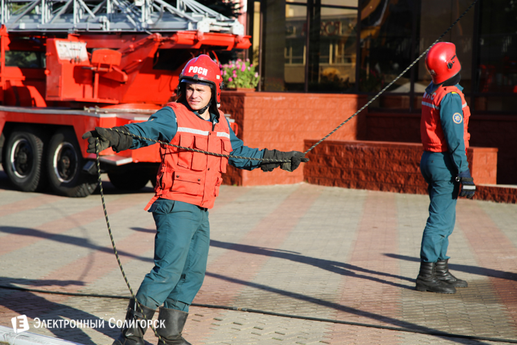 Учения МЧС Солигорск