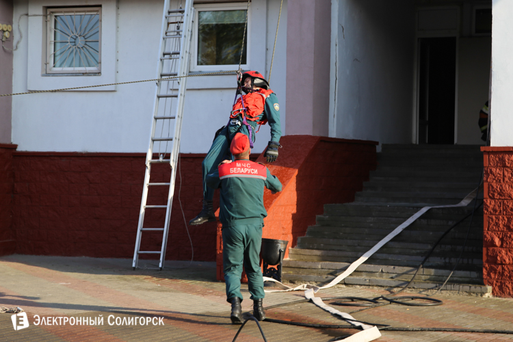 Учения МЧС Солигорск