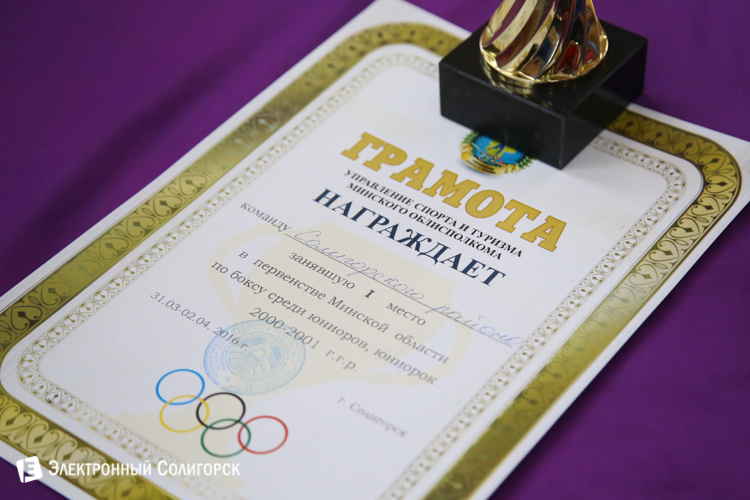 бокс в Солигорске