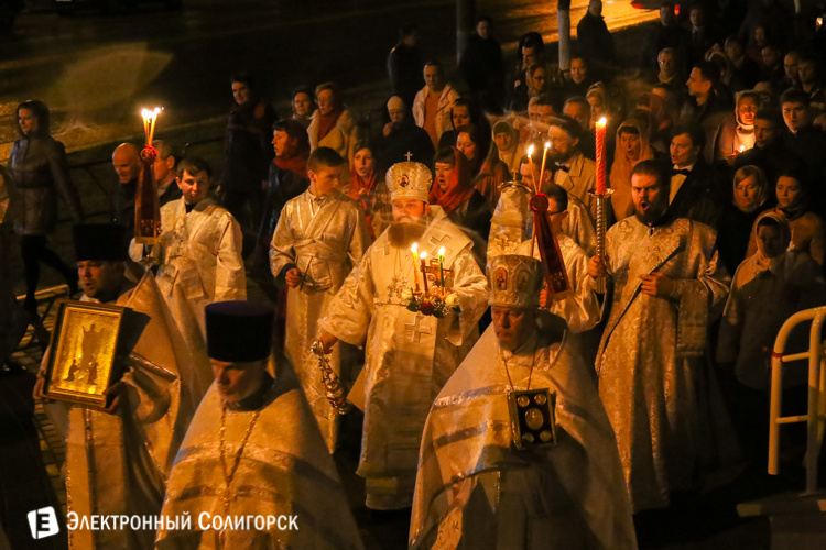 крестный ход в Солигорске