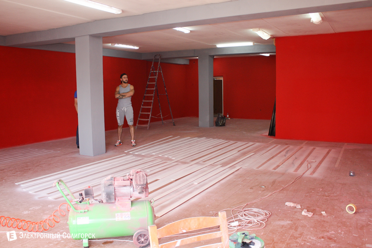 тренажерный зал ФОК Солигорск