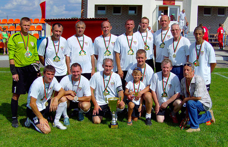 ветераны солигорского футбола