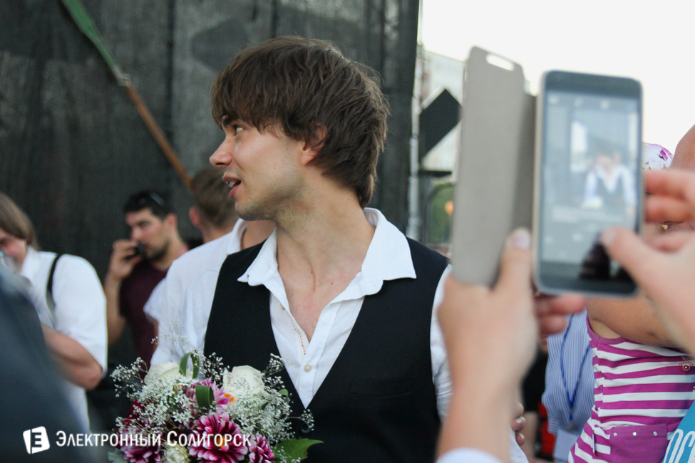 Александр Рыбак в Солигорске