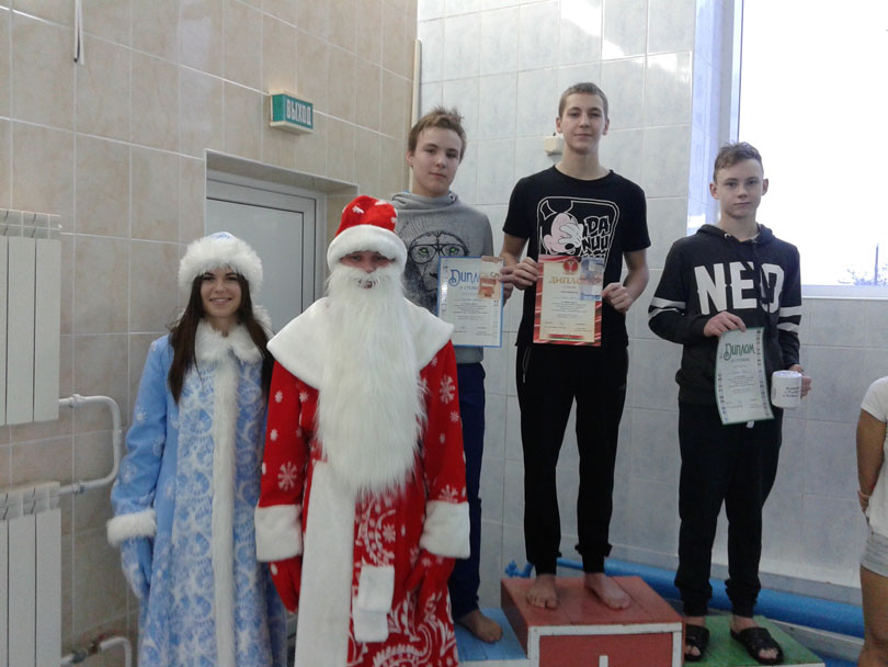 открытое Новогоднее первенство Солигорского района по плаванию