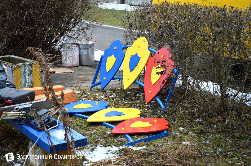 детская площадка Солигорск